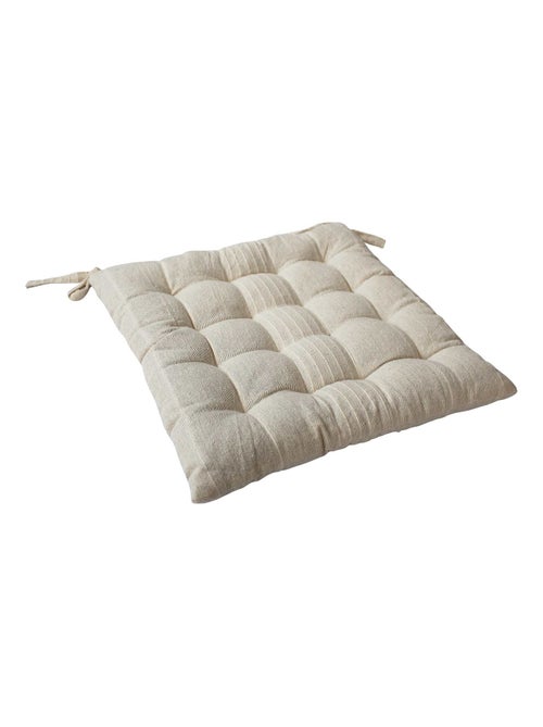 Galette piquée en coton recyclé - Kiabi