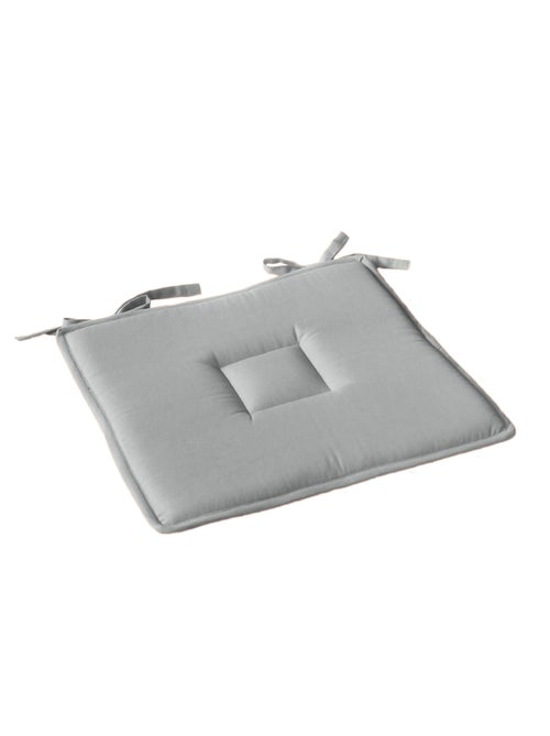 Galette plate unie avec passepoil et nouettes - Kiabi