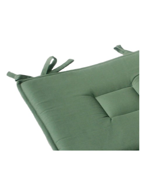 Galette plate unie avec passepoil et nouettes - Kiabi