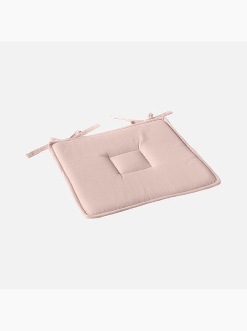 Galette plate unie avec passepoil et nouettes - Kiabi