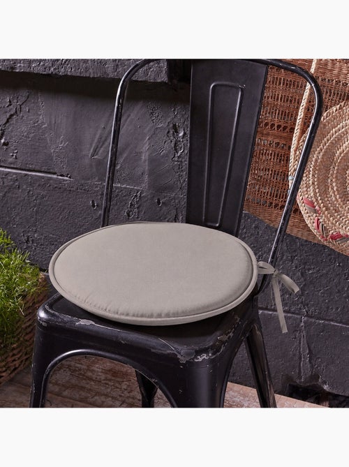 Galette ronde en polyester couleur uni - Kiabi