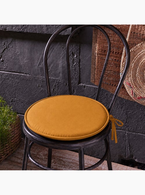 Galette ronde en polyester couleur uni - Kiabi