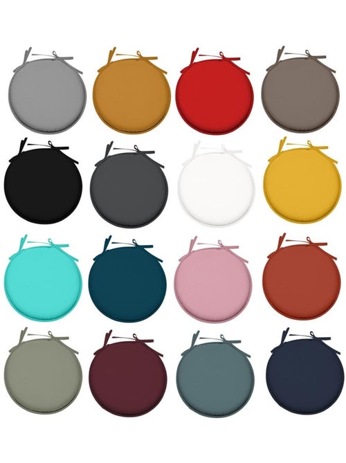 Galette ronde en polyester couleur uni - Kiabi