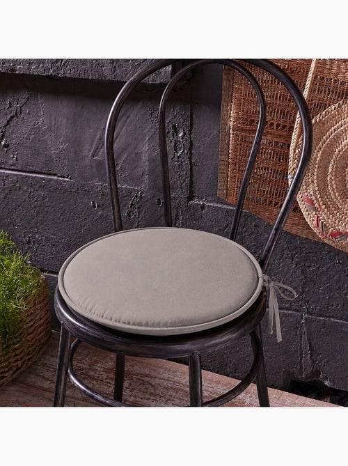 Galette ronde en polyester couleur uni - Kiabi