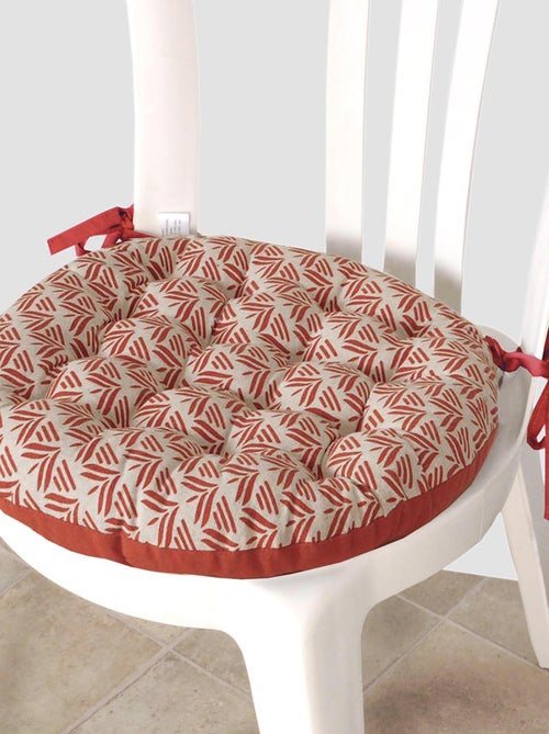 Galettes de chaise rondes bicolores, lot par 2 - DYLREV - Kiabi