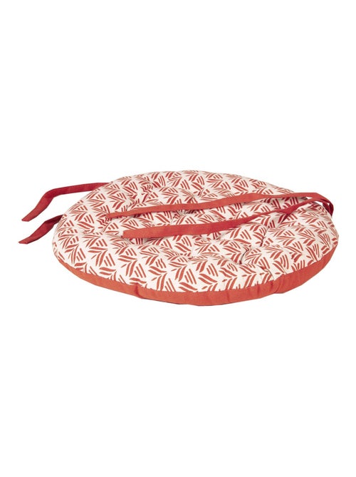 Galettes de chaise rondes bicolores, lot par 4 - DYLREV - Kiabi