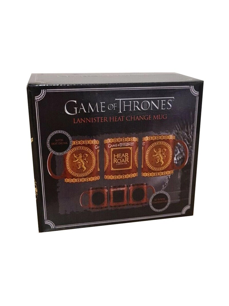 Game of Thrones - Mug thermoréactif motif/style Lannister Rouge - Kiabi