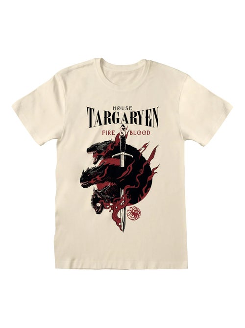 Game of Thrones - T-shirt HOUSE TARGARYEN - Kiabi
