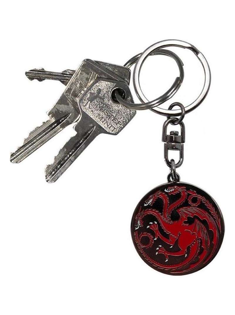 GAME OF THRONES Le Throne de fer Porte-clés Targayen Rouge - Kiabi