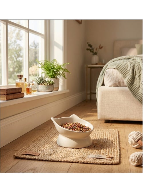 Gamelle ergonomique en céramique pour chat filou - Kiabi Gamelle ergonomique en céramique pour chat filou - Kiabi