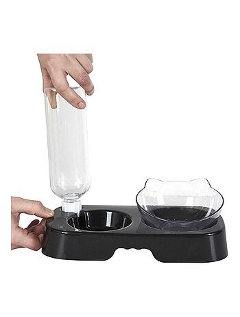 Gamelle et distributeur d'eau pour chat et chien