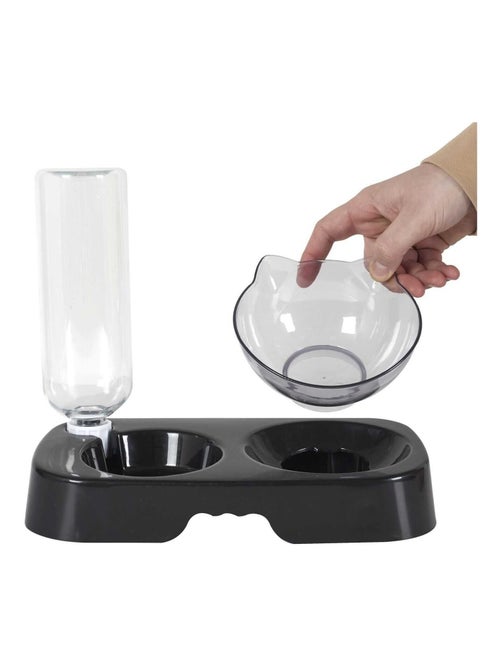 Gamelle et distributeur d'eau pour chat et chien - Kiabi