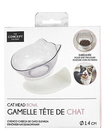 Gamelle kawai surélevée pour chat