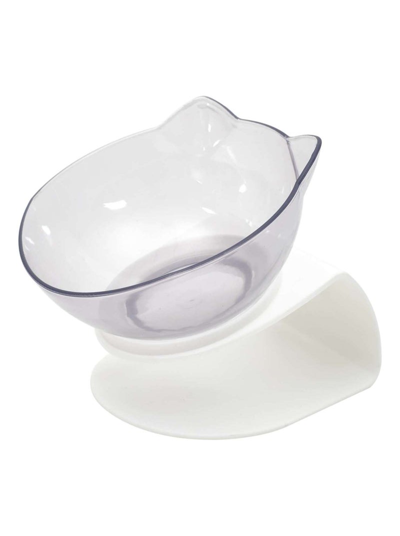 Gamelle kawai surélevée pour chat Blanc - Kiabi