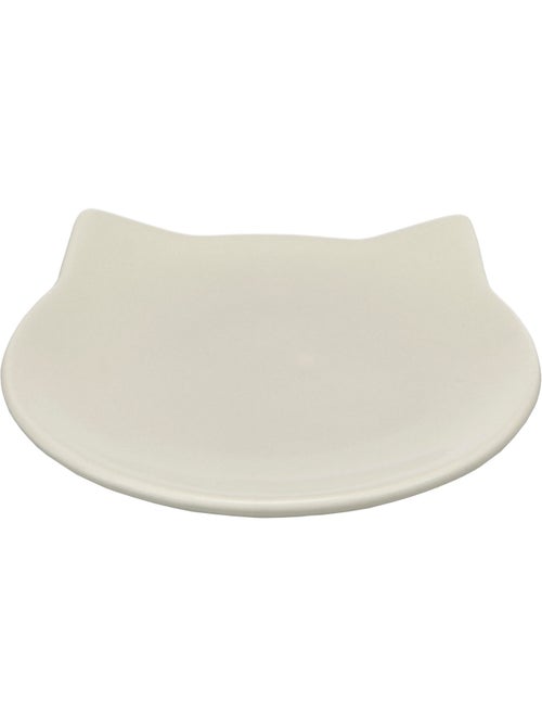 Gamelle plat en céramique pour chat anti-stress filou - Kiabi Gamelle plat en céramique pour chat anti-stress filou - Kiabi