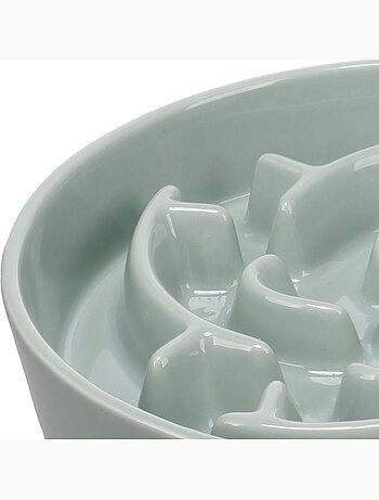 Gamelle ronde anti glouton pour chien sena