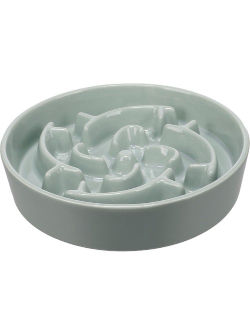 Gamelle ronde anti glouton pour chien Sena - Kiabi