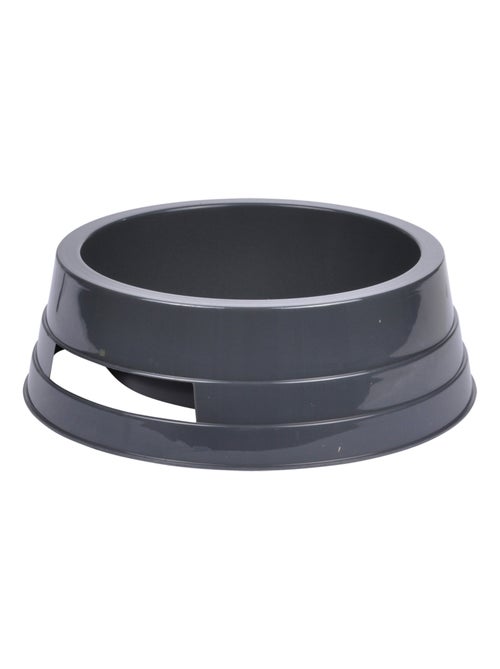 Gamelle ronde en plastique taupe - Kiabi
