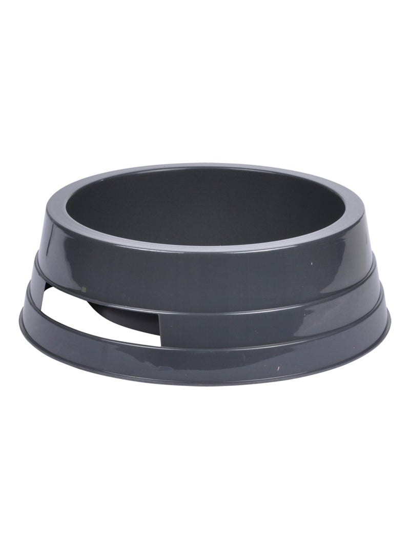 Gamelle ronde en plastique taupe Taupe - Kiabi