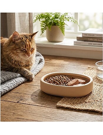 Gamelle ronde pour chat nourriture et eau zara