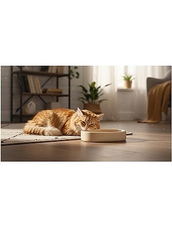 Gamelle ronde pour chat nourriture et eau zara