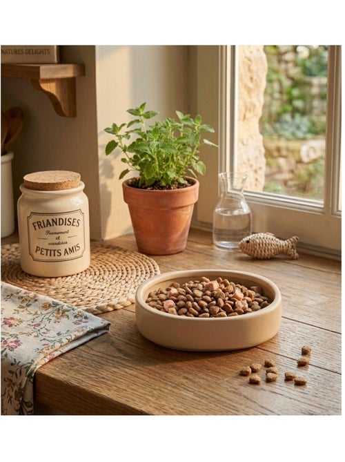 Gamelle ronde pour chat nourriture et eau Zara - Kiabi