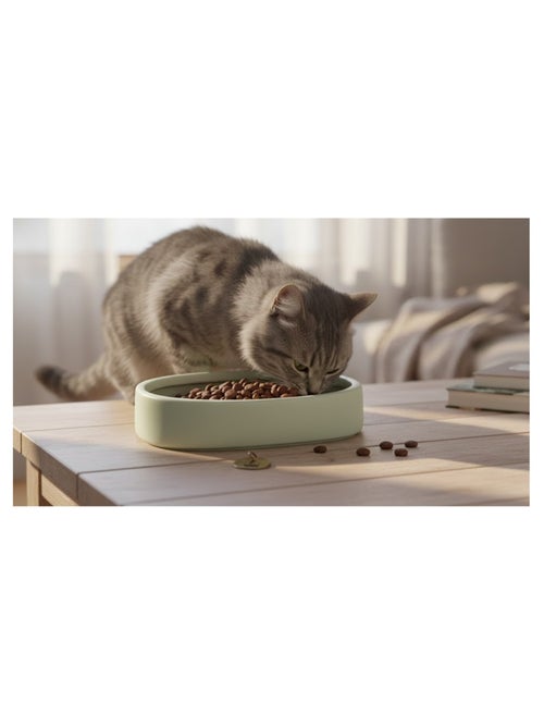 Gamelle ronde pour chat nourriture et eau Zara - Kiabi