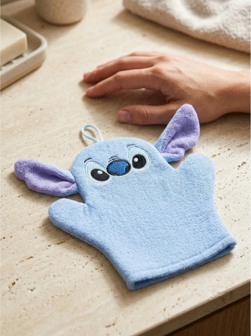 Gant de bain exfoliant 20 cm stitch disney - Kiabi