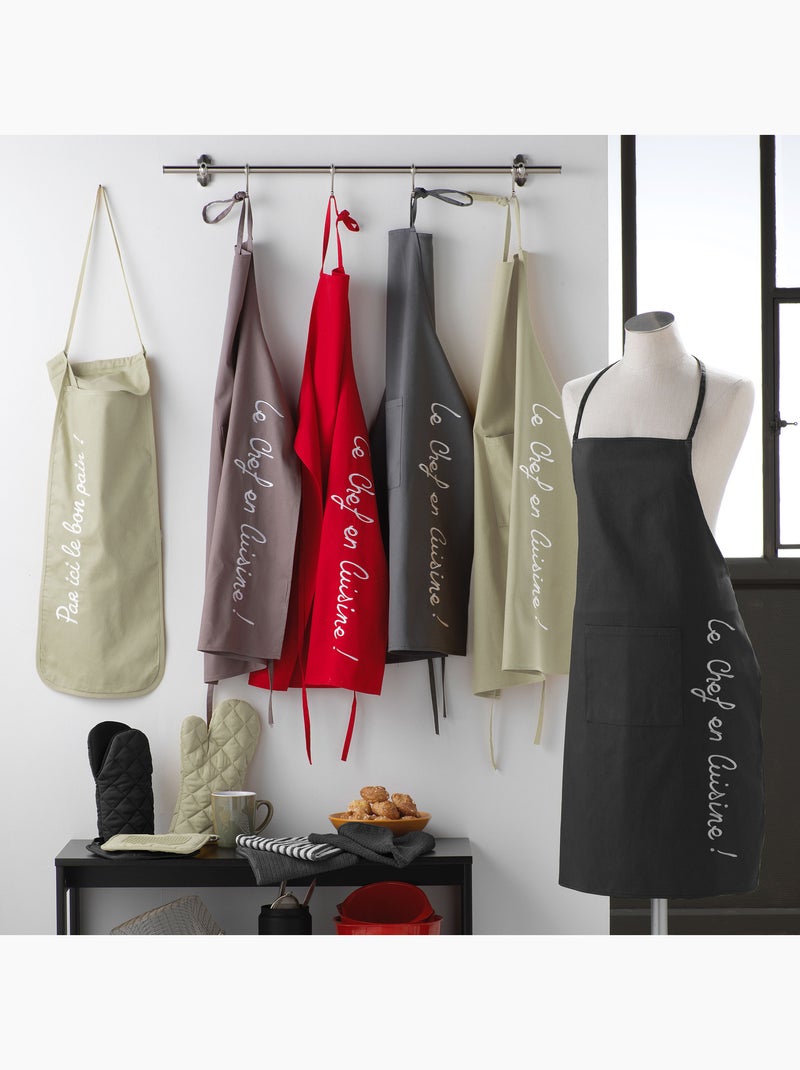 Gant de cuisine avec protection silicone Cuistot Beige - Kiabi
