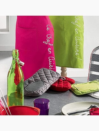 Gant de cuisine avec protection silicone Cuistot