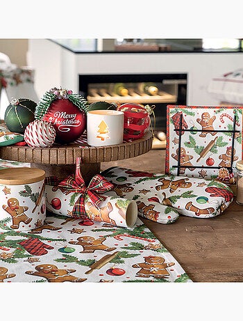 Gant de cuisine biscuits de Noël