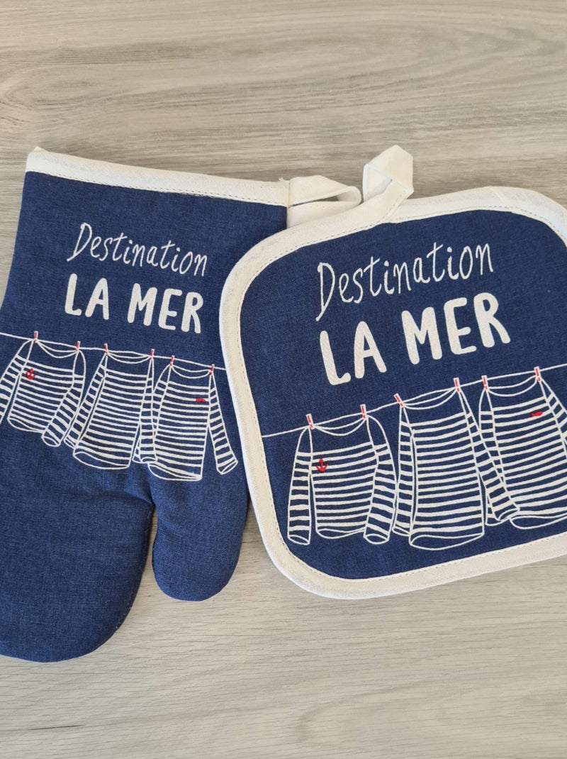 Gant de cuisine Bleu - Kiabi