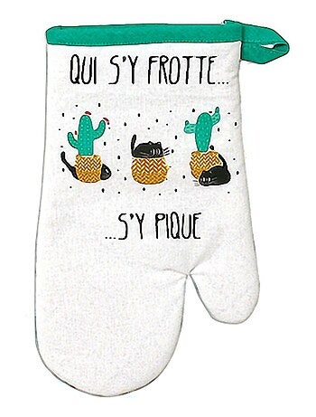 Gant de cuisine chats