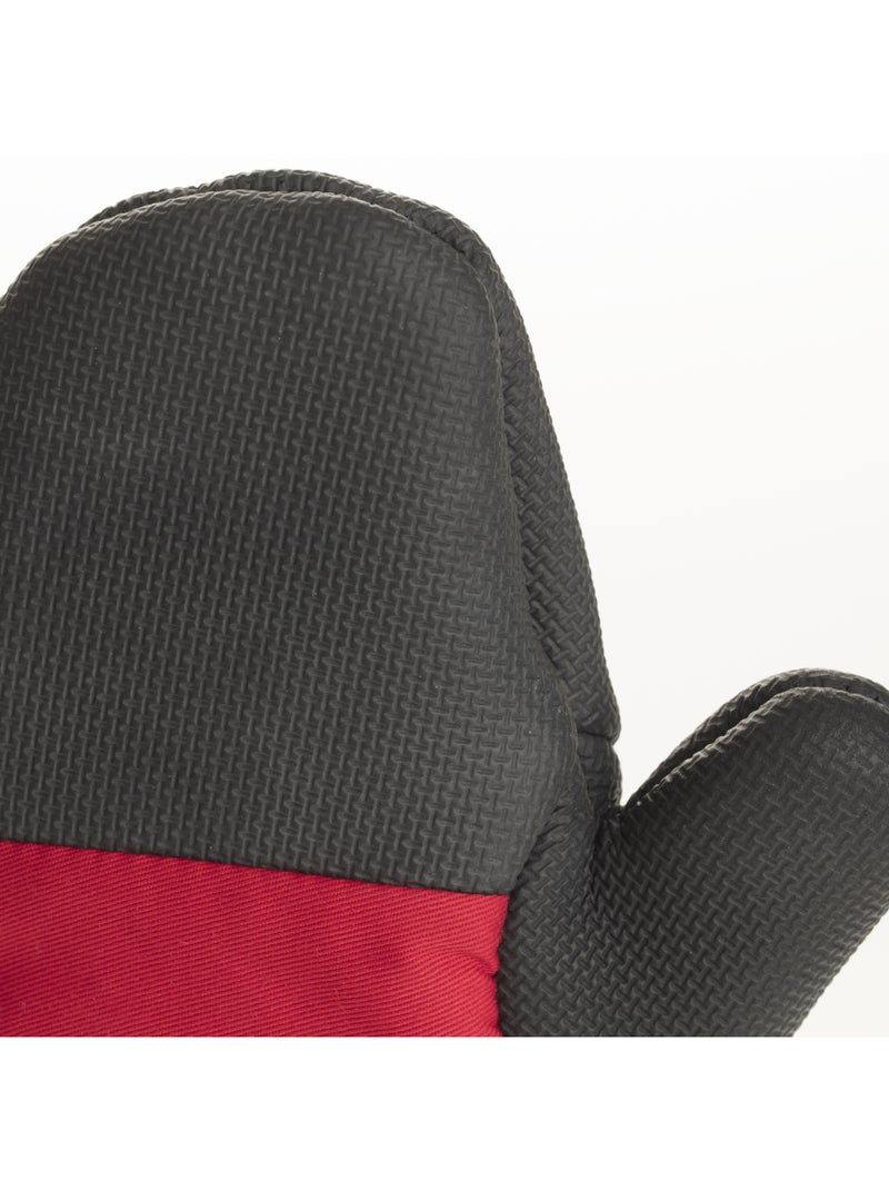 Gant de cuisine en néoprène ESSENTIELS Rouge - Kiabi