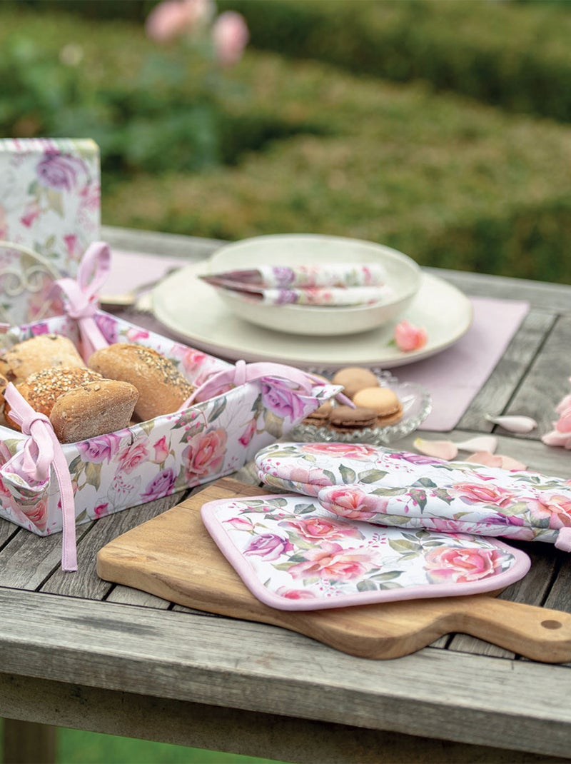 Gant de cuisine josephine Blanc - Kiabi