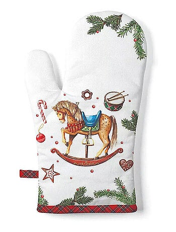 Gant de cuisine jouet de Noël