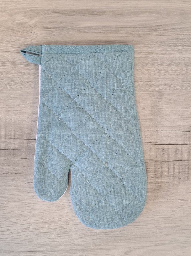 Gant de cuisine Poulettes fleuries Blanc - Kiabi