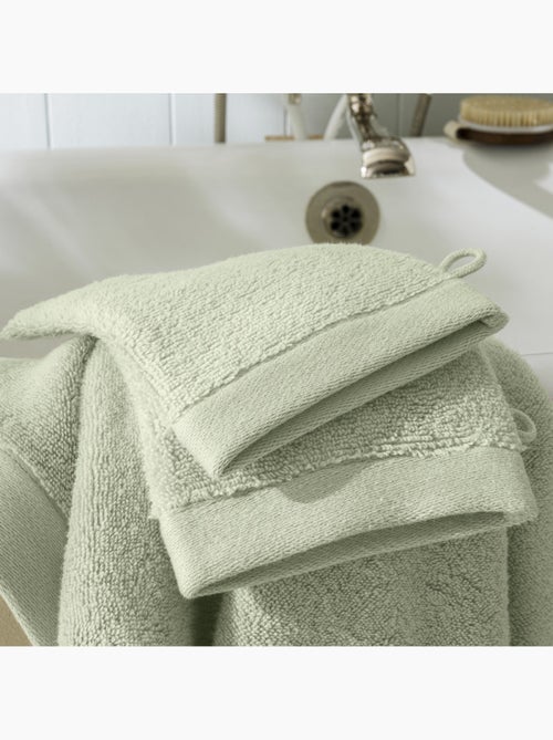 Gant de toilette - coton pur - 100% coton - Kiabi