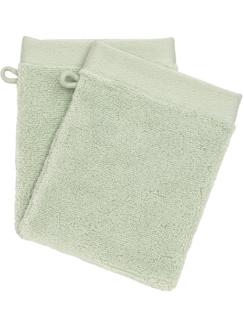 Gant de toilette - coton pur - 100% coton - Kiabi