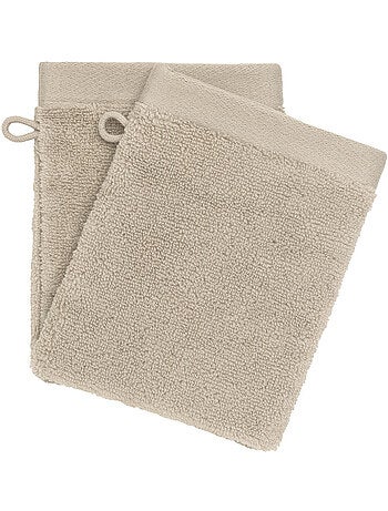 Gant de toilette - coton pur - 100% coton