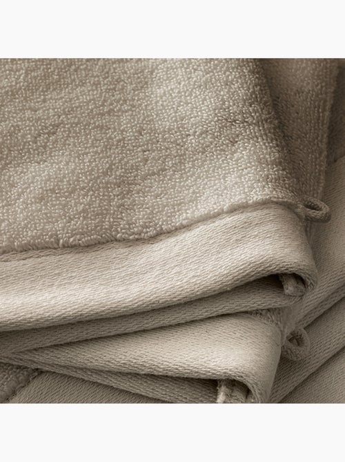 Gant de toilette - coton pur - 100% coton - Kiabi