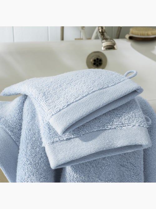 Gant de toilette - coton pur - 100% coton - Kiabi