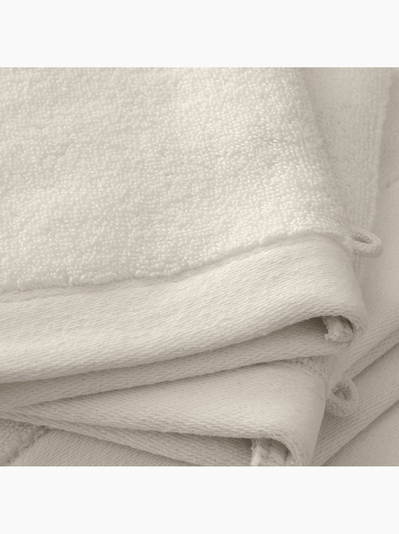 Gant de toilette - coton pur - 100% coton Ivoire - Kiabi