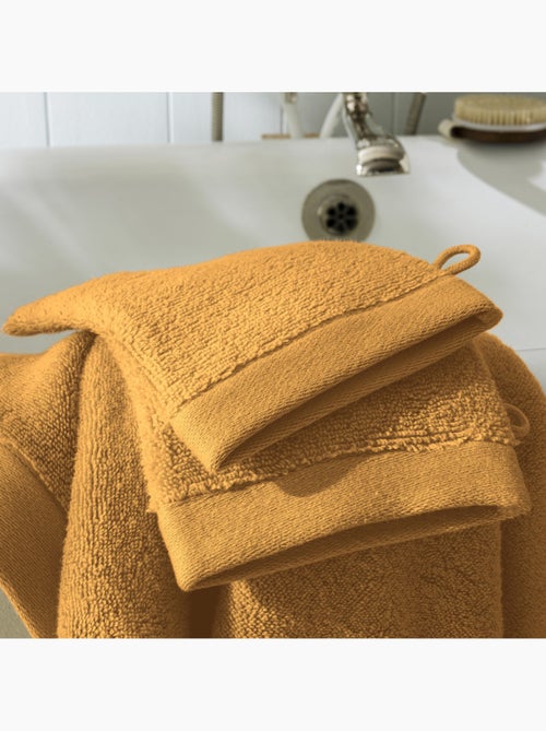 Gant de toilette - coton pur - 100% coton - Kiabi
