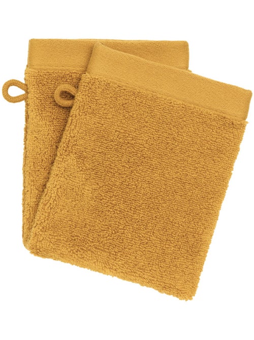 Gant de toilette - coton pur - 100% coton - Kiabi