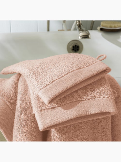 Gant de toilette - coton pur - 100% coton - Kiabi