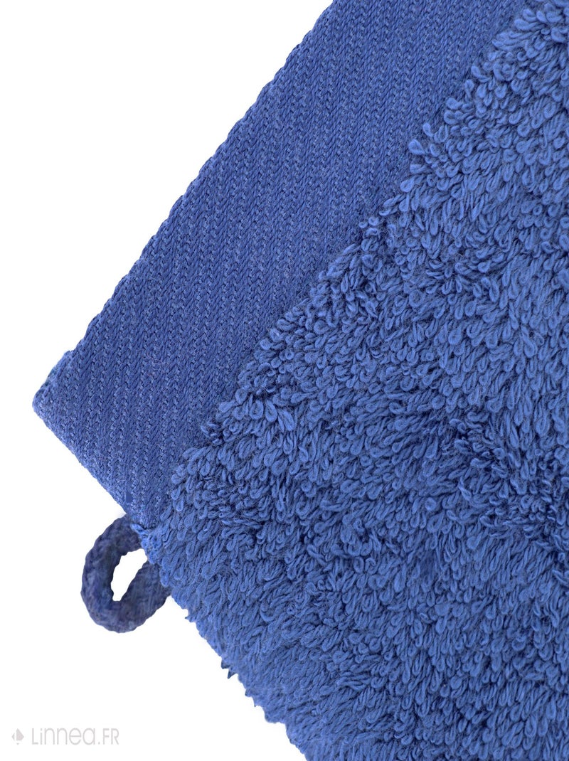 Gant de toilette ALBA Bleu marine - Kiabi