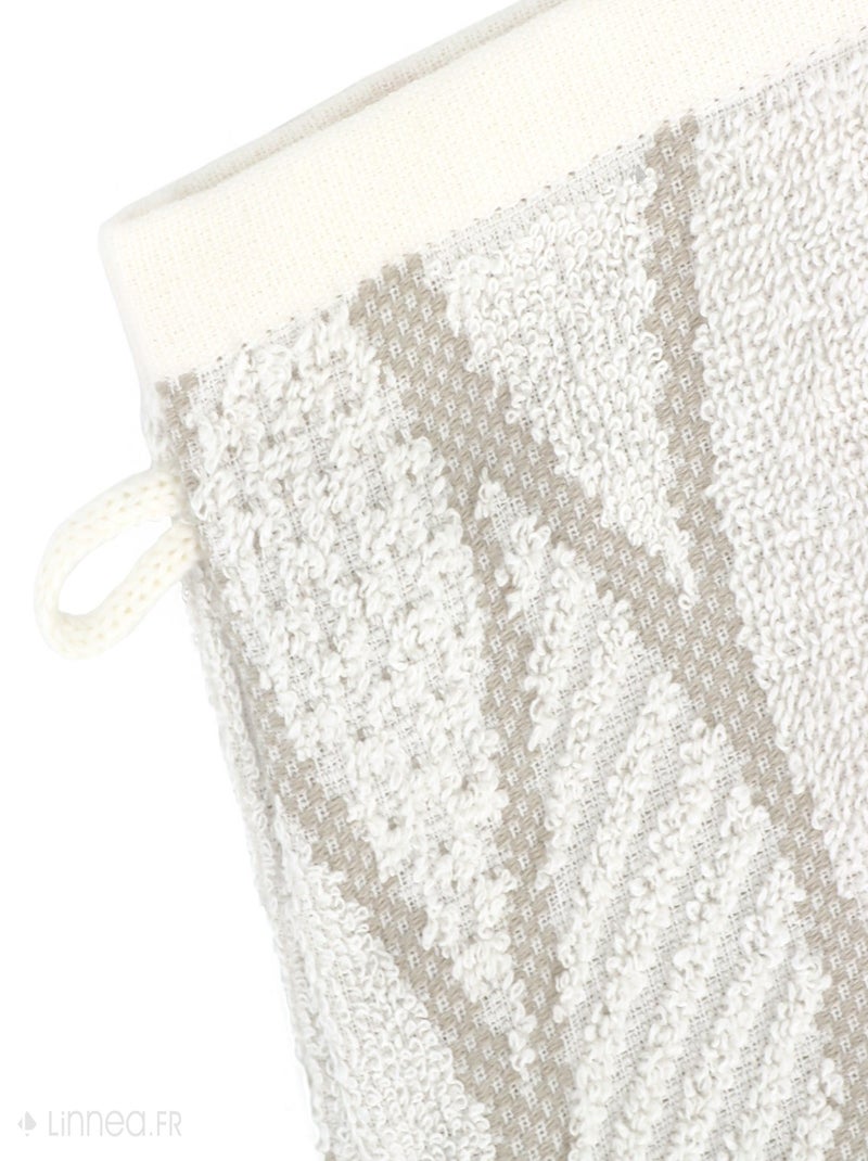 Gant de toilette BAMBOO LINE Rose - Kiabi