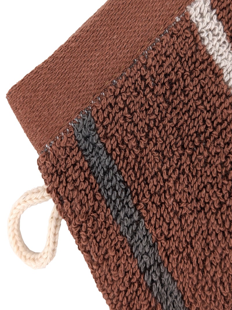 Gant de toilette BOLD Orange mandarine - Kiabi