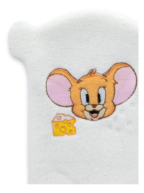 Gant de Toilette Brodé Jerry - Tom & Jerry - Bébé & Enfant - 100% coton - Kiabi